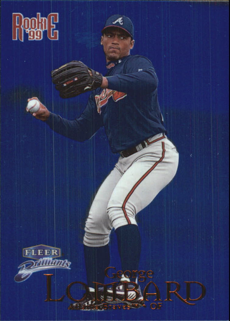 1999 Fleer Brilliants Baseball "Blue and Gold" Parallel Cards - Picture 48 of 84