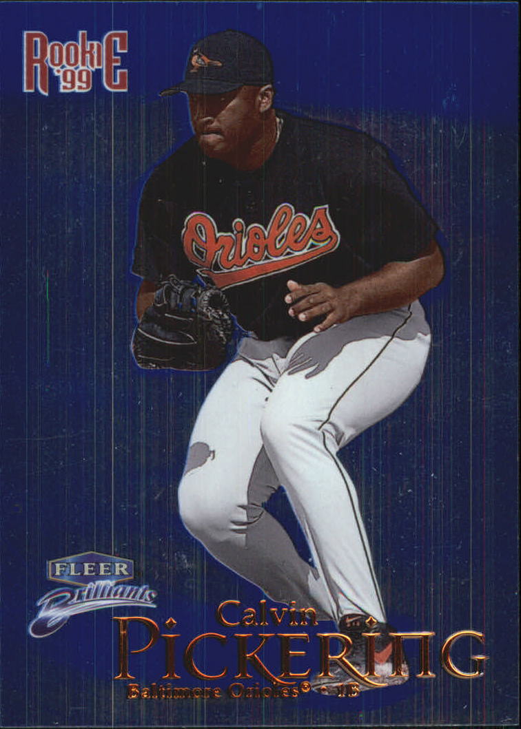 1999 Fleer Brilliants Baseball "Blue and Gold" Parallel Cards - Picture 50 of 84