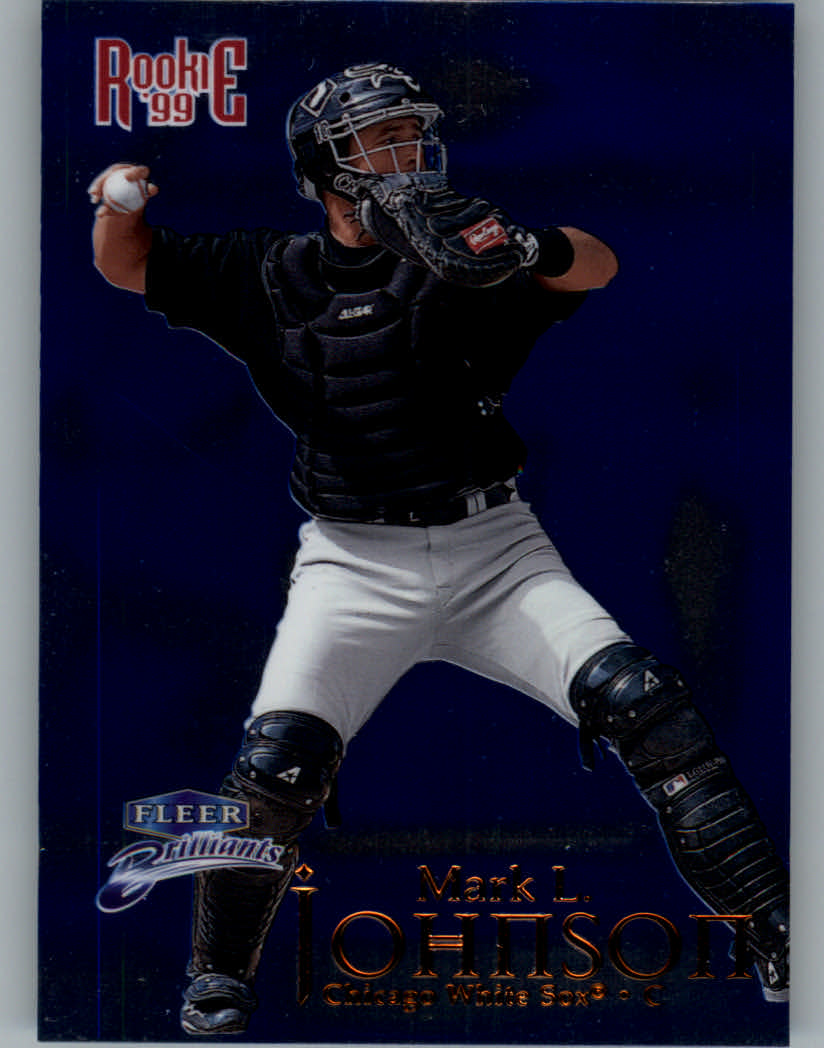 1999 Fleer Brilliants Baseball "Blue and Gold" Parallel Cards - Picture 61 of 84