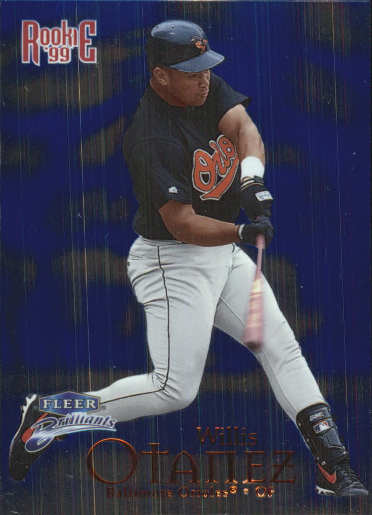1999 Fleer Brilliants Baseball "Blue and Gold" Parallel Cards - Picture 69 of 84