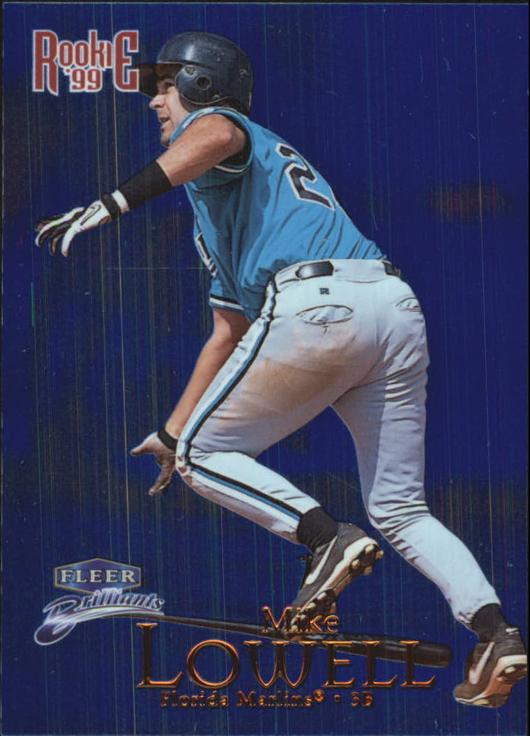 1999 Fleer Brilliants Baseball "Blue and Gold" Parallel Cards - Picture 73 of 84