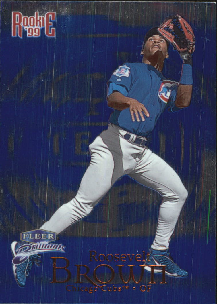 1999 Fleer Brilliants Baseball "Blue and Gold" Parallel Cards - Picture 81 of 84