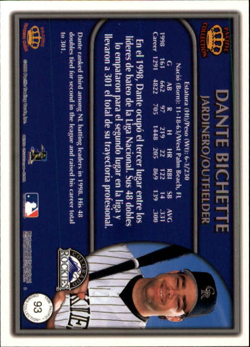 1999 Pacific Crown Collection Baseball Card Pick - Picture 41 of 135