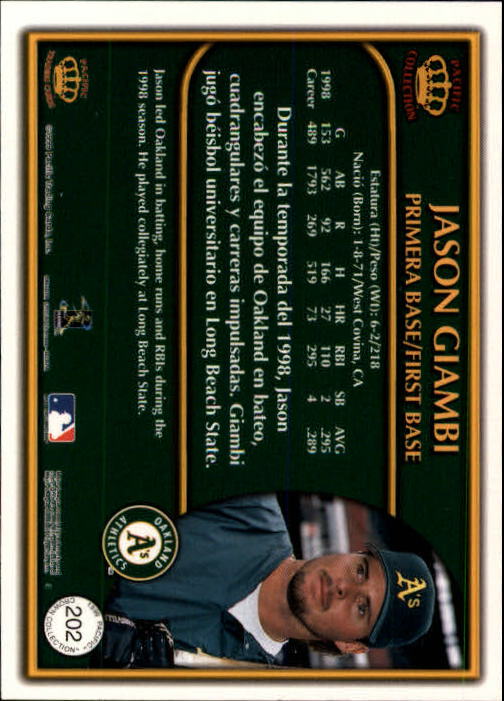 1999 Pacific Crown Collection Baseball Card Pick - Picture 91 of 135