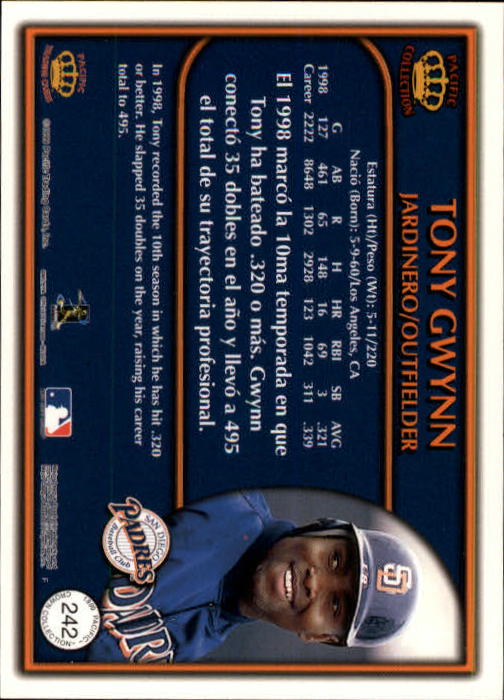 1999 Pacific Crown Collection Baseball Card Pick - Picture 107 of 135