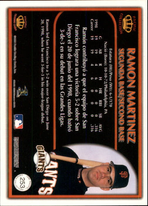 1999 Pacific Crown Collection Baseball Card Pick - Picture 113 of 135