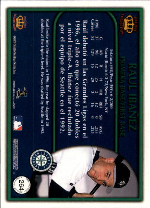 1999 Pacific Crown Collection Baseball Card Pick - Picture 119 of 135