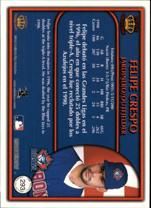 1999 Pacific Crown Collection Baseball Card Pick - Picture 133 of 135