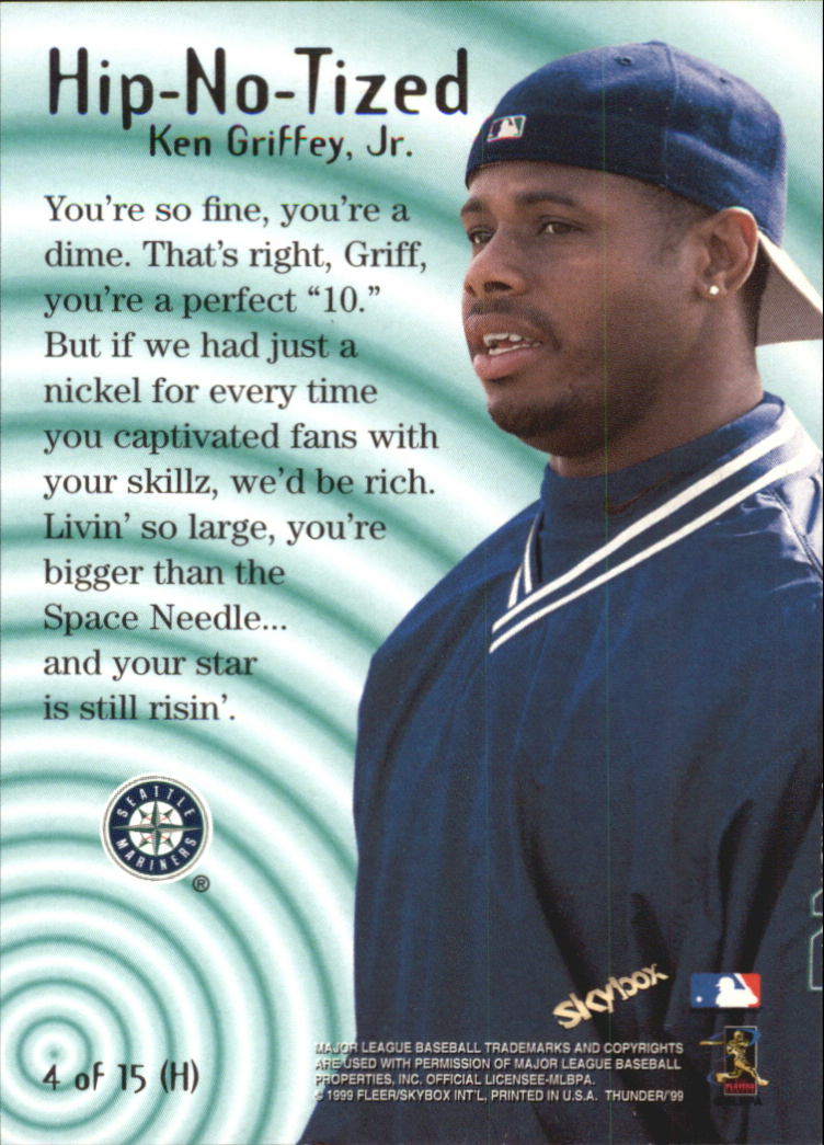 1999 Skybox Thunder Baseball "Insert and Parallel" Cards - Picture 3 of 57