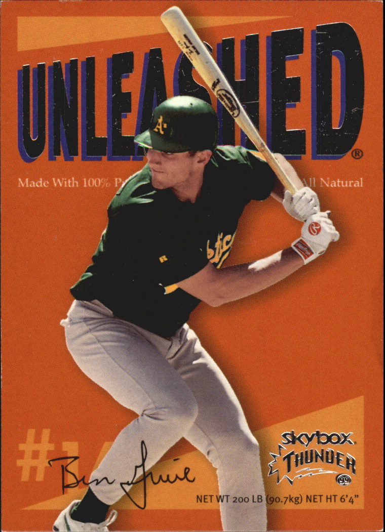 1999 Skybox Thunder Baseball "Insert and Parallel" Cards - Picture 32 of 57