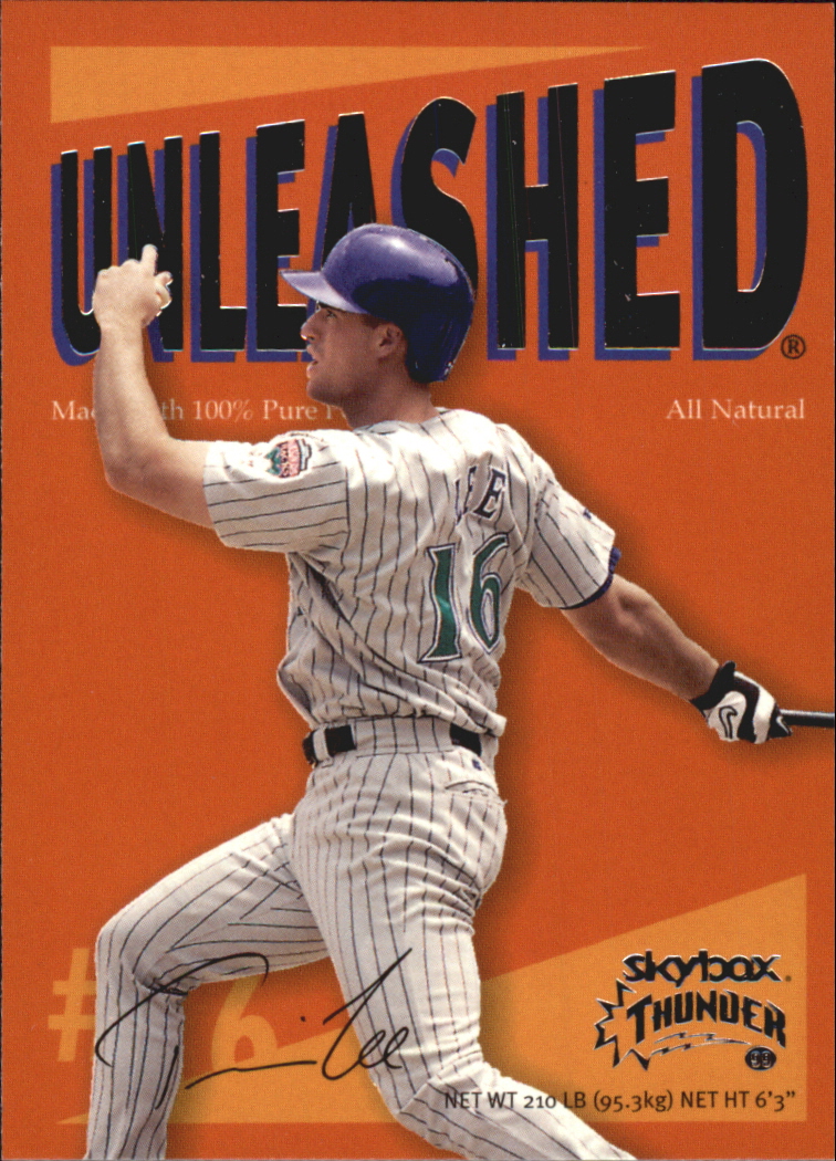1999 Skybox Thunder Baseball "Insert and Parallel" Cards - Picture 38 of 57