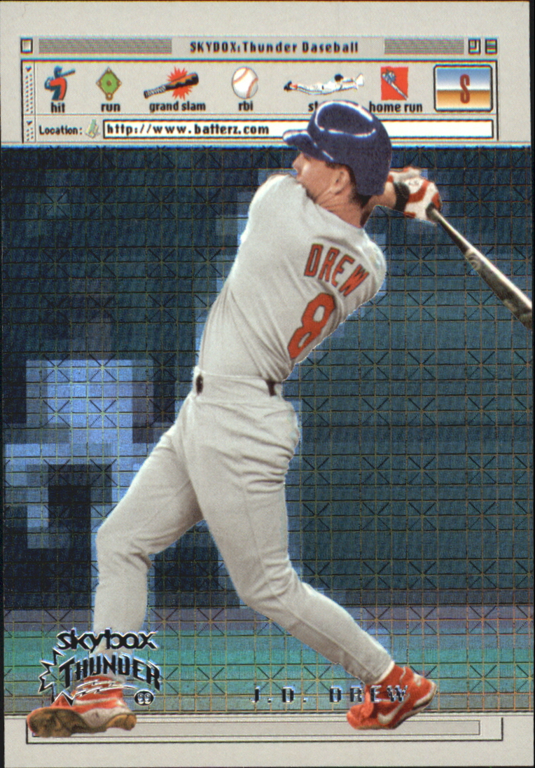 1999 Skybox Thunder Baseball "Insert and Parallel" Cards - Picture 44 of 57