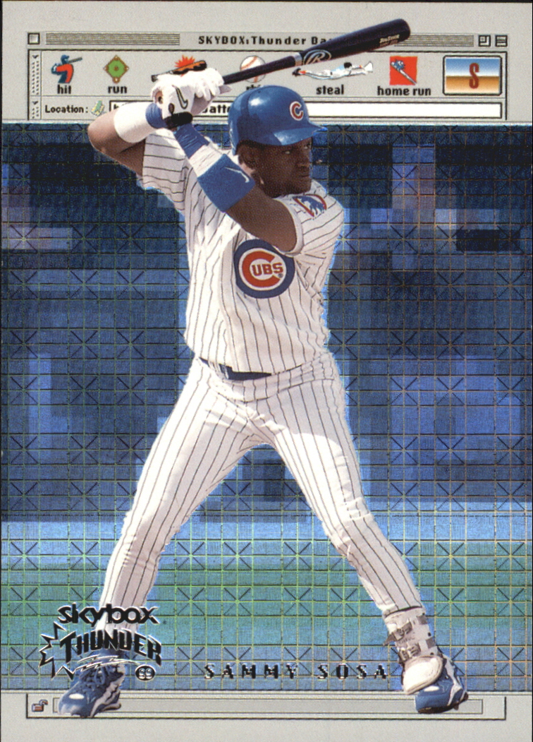 1999 Skybox Thunder Baseball "Insert and Parallel" Cards - Picture 54 of 57