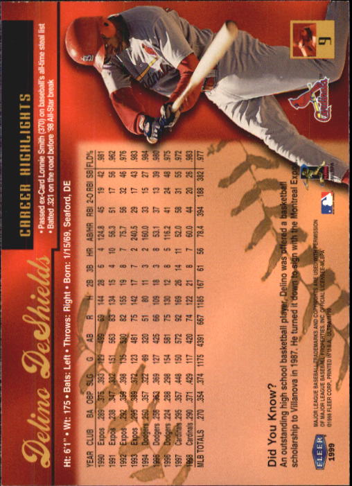 1999 Ultra (Fleer) Baseball "Main Set" Cards - Picture 19 of 501