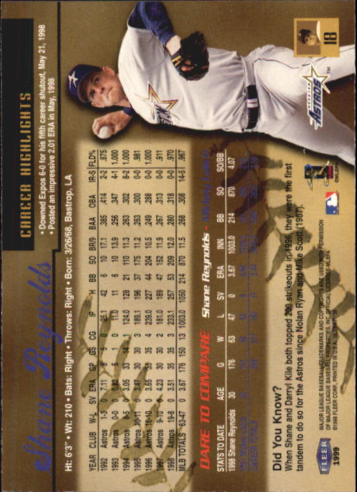 1999 Ultra (Fleer) Baseball "Main Set" Cards - Picture 37 of 501