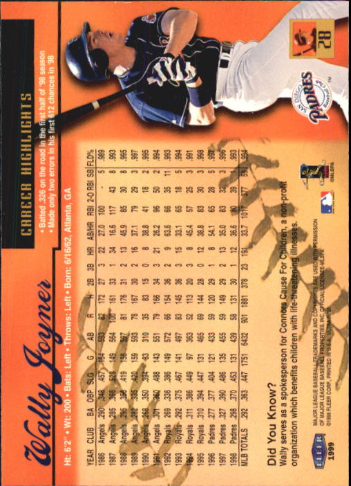 1999 Ultra (Fleer) Baseball "Main Set" Cards - Picture 57 of 501