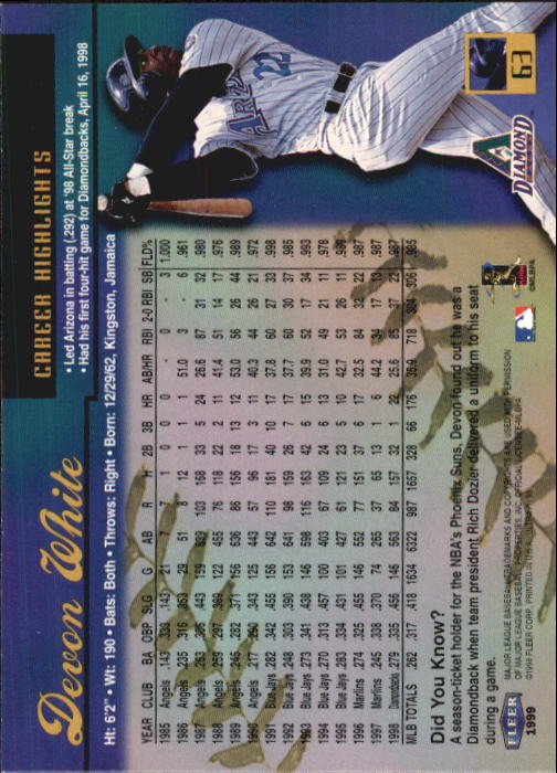 1999 Ultra (Fleer) Baseball "Main Set" Cards - Picture 127 of 501