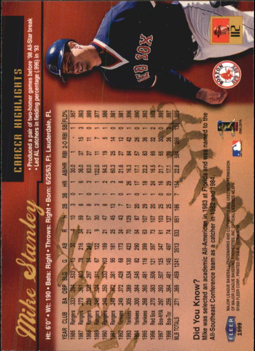 1999 Ultra (Fleer) Baseball "Main Set" Cards - Picture 225 of 501