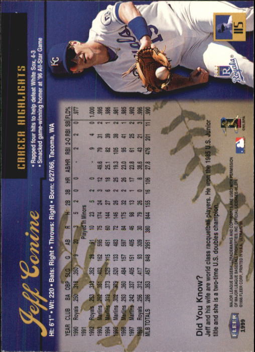 1999 Ultra (Fleer) Baseball "Main Set" Cards - Picture 231 of 501