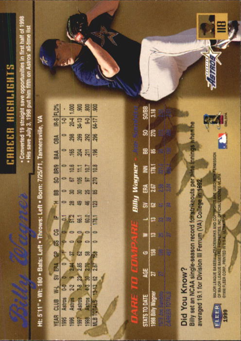 1999 Ultra (Fleer) Baseball "Main Set" Cards - Picture 237 of 501