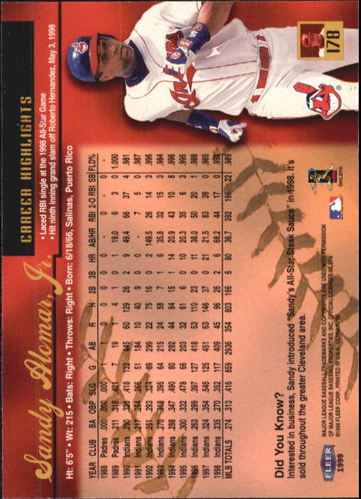 1999 Ultra (Fleer) Baseball "Main Set" Cards - Picture 357 of 501