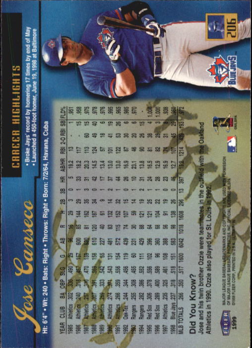 1999 Ultra (Fleer) Baseball "Main Set" Cards - Picture 413 of 501