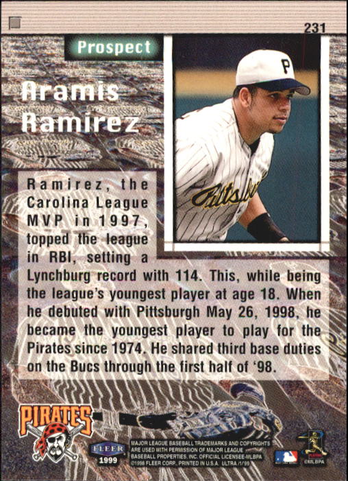 1999 Ultra (Fleer) Baseball "Main Set" Cards - Picture 463 of 501