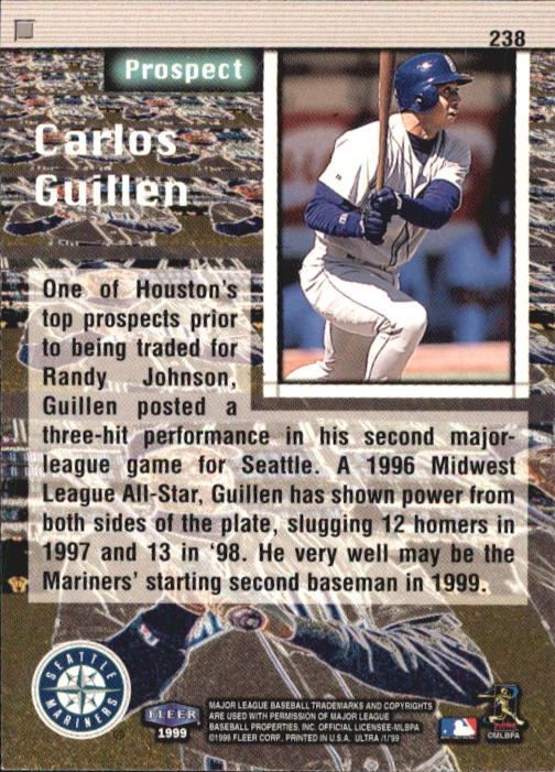 1999 Ultra (Fleer) Baseball "Main Set" Cards - Picture 477 of 501