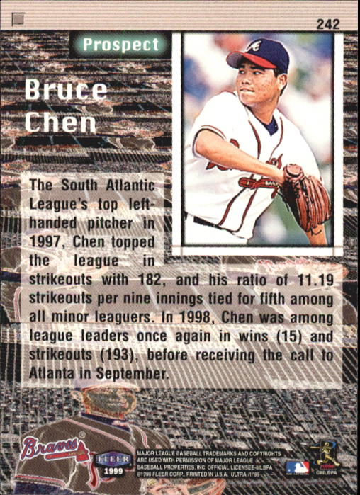 1999 Ultra (Fleer) Baseball "Main Set" Cards - Picture 485 of 501