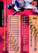 1999 Ultra (Fleer) Baseball "Gold and Platinum Medallion" Parallel Cards - Picture 106 of 224