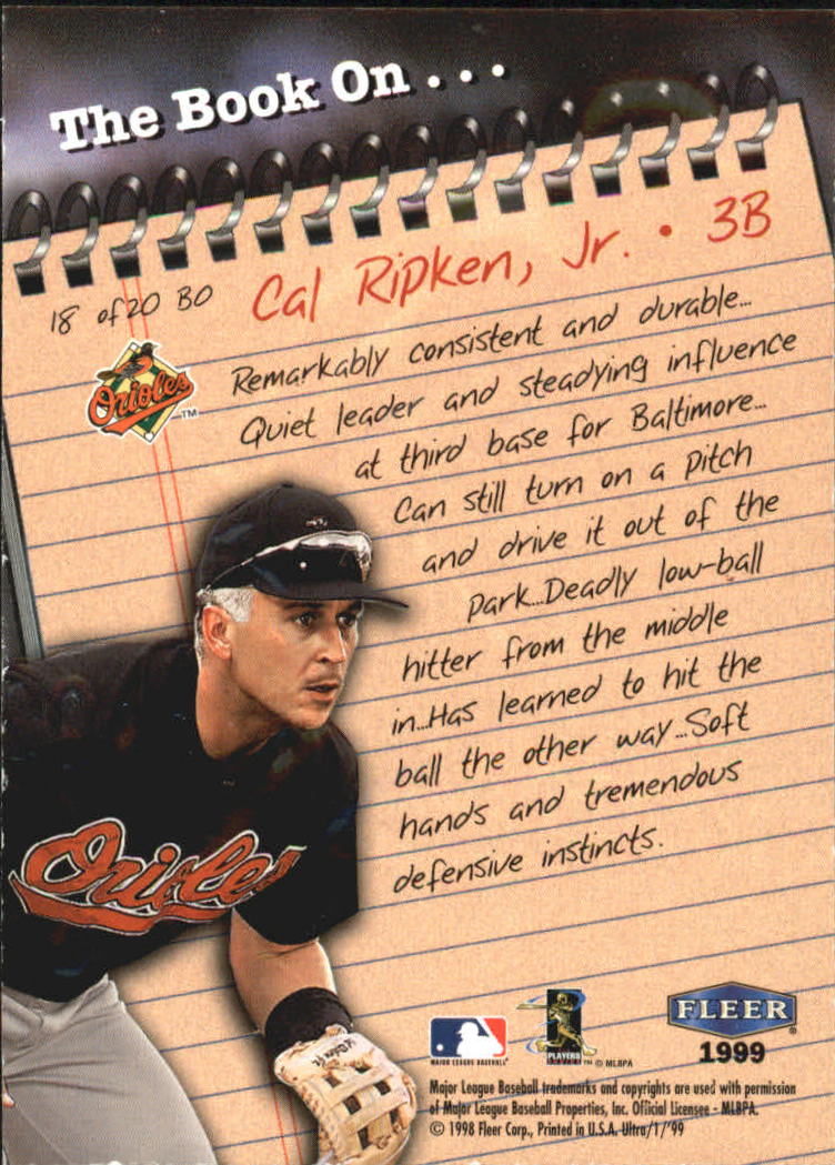 1999 Ultra (Fleer) Baseball "Insert" Cards - Picture 67 of 93