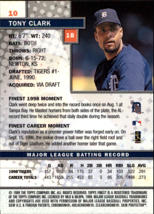 1999 Finest Baseball Part 1 - Picture 21 of 481