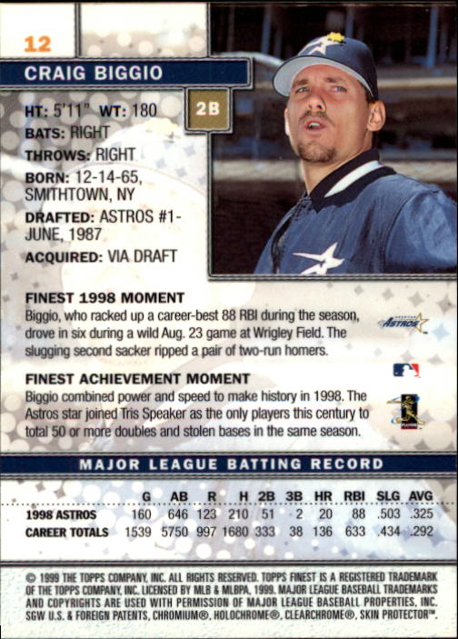 1999 Finest Baseball Part 1 - Picture 25 of 481