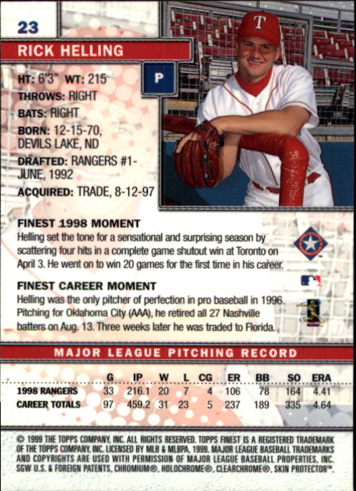 1999 Finest Baseball Part 1 - Picture 47 of 481