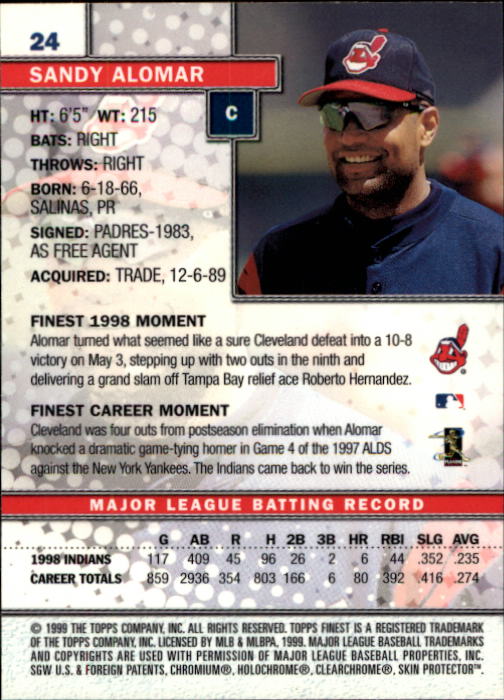 1999 Finest Baseball Part 1 - Picture 49 of 481