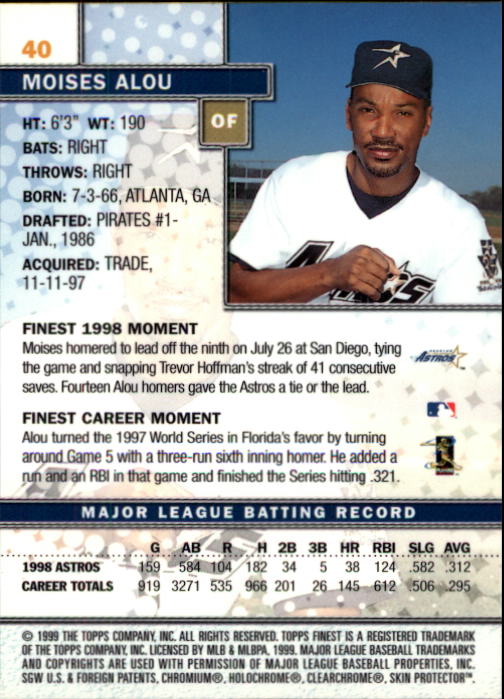 1999 Finest Baseball Part 1 - Picture 81 of 481