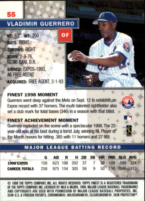 1999 Finest Baseball Part 1 - Picture 111 of 481