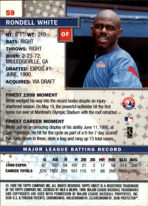 1999 Finest Baseball Part 1 - Picture 119 of 481