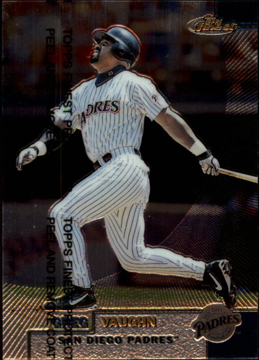  1997 Topps Gallery #75 Greg Vaughn NM-MT San Diego