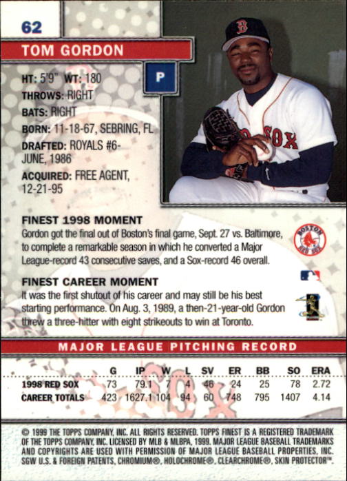 1999 Finest Baseball Part 1 - Picture 125 of 481