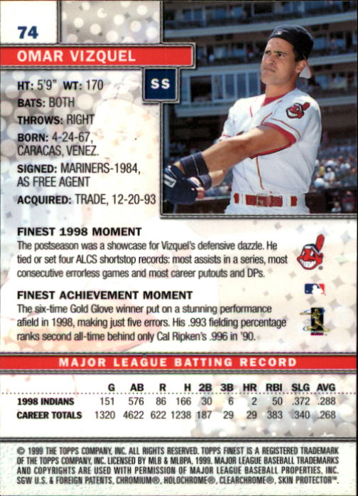1999 Finest Baseball Part 1 - Picture 149 of 481