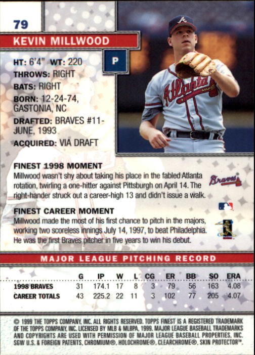1999 Finest Baseball Part 1 - Picture 159 of 481