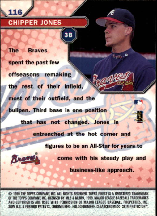 1999 Finest Baseball Part 1 - Picture 209 of 481