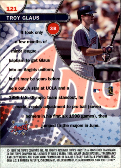 1999 Finest Baseball Part 1 - Picture 217 of 481