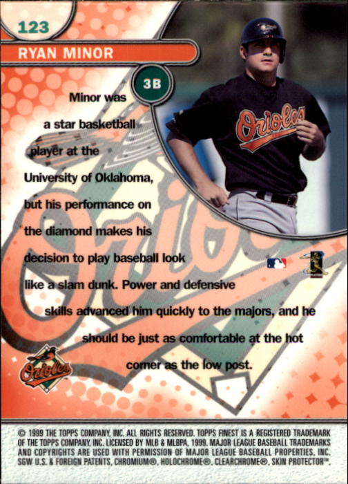 1999 Finest Baseball Part 1 - Picture 221 of 481