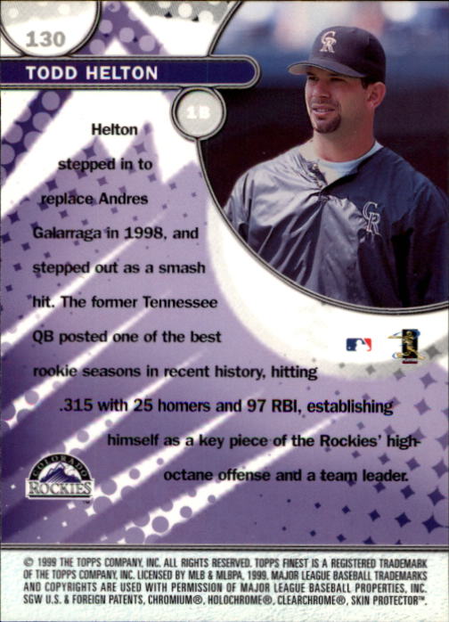1999 Finest Baseball Part 1 - Picture 233 of 481