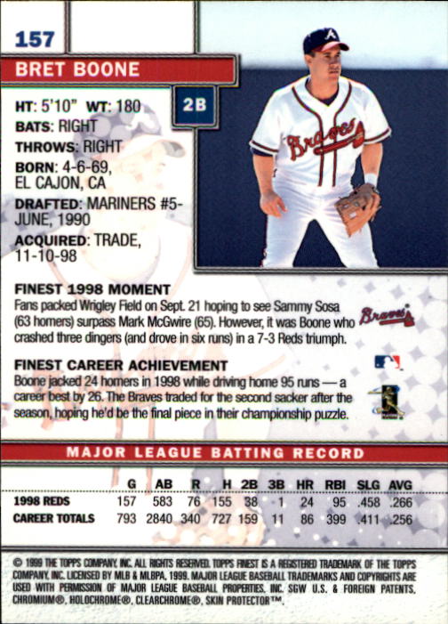 1999 Finest Baseball Part 1 - Picture 266 of 481