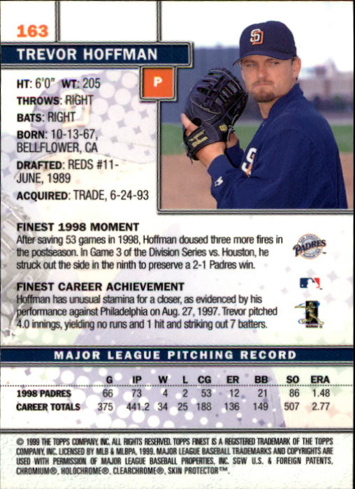 1999 Finest Baseball Part 1 - Picture 278 of 481