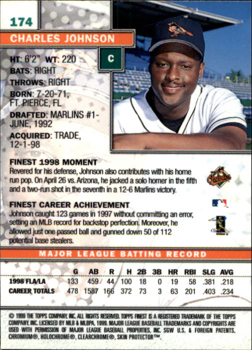 1999 Finest Baseball Part 1 - Picture 296 of 481