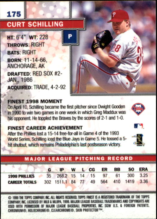 1999 Finest Baseball Part 1 - Picture 298 of 481